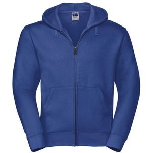 Russell Heren Authentieke Sweatshirt Met Volledige Ritssluiting / Hoodie (Helder Koninklijk) - Maat L