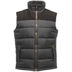 Regatta Heren Standout Altoona Geïsoleerd Bodywarmer Jasje (Afdichting Grijs/Zwart) - Maat S