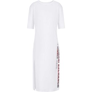 Armani Exchange Dames/Dames katoenen jurk (Wit)