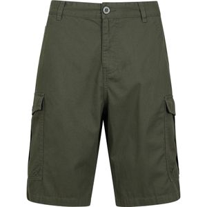 Mountain Warehouse Cargo shorts heren Lakeside (Kaki Groen)