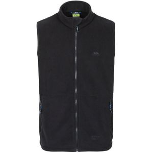 Trespass Heren Othos II Volledig Ritsvlies Gilet (Zwart) - Maat XL