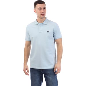Heren Timberland Millers River Poloshirt in Blauw