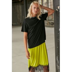 Trendyol Vrouw/Meisje Staande Kraag  T-shirt - Maat L