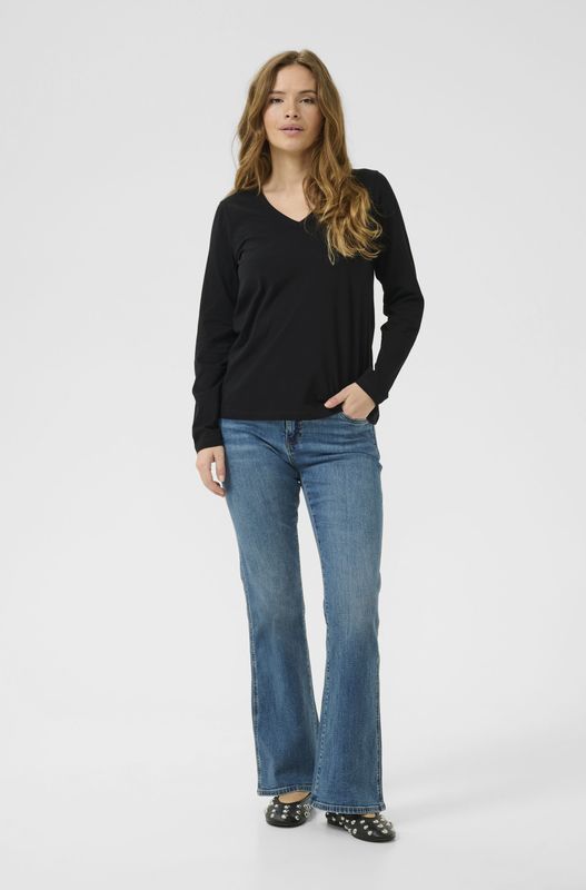 T-shirt met lange mouwen CUbase Relaxed fit black