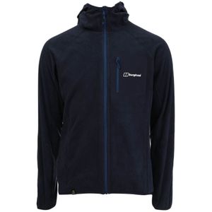 Men's Berghaus Kedron Eco Hooded Fleece Jacket in Dark Blue