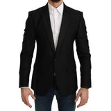 Dolce & Gabbana - Slim Fit Martini Blazer - Zwart - Wol