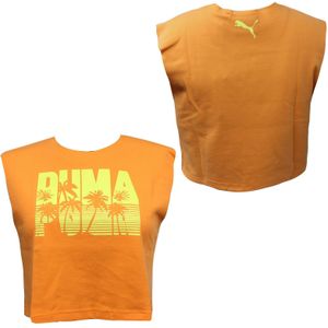 Puma x Fenty - Gewaad Top - Oranje - Dames