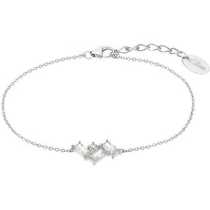 s.Oliver Armband voor dames, 925 sterling zilver, zirkonia (synth.)