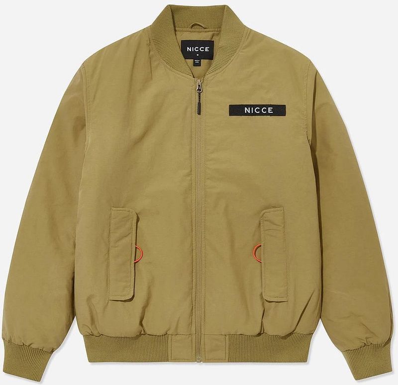 Nicce - Meru - Bomberjack - Beige - Met Magnetische Zakken