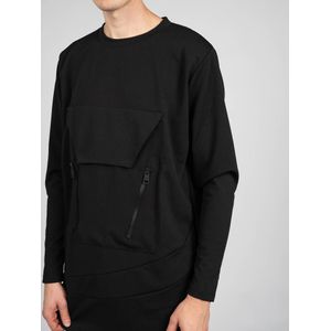 La Haine Inside Us - Oversized Sweatshirt - Grijs - Viscose/Nylon/Elastaan