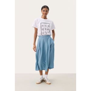 Rok A-shape Light Blue Denim