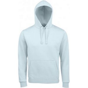 SOLS Unisex Volwassenen Spencer Hooded Sweatshirt (Romig Blauw) - Maat M