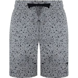 Gymshark - Micro Print - Heren Short - Grijs