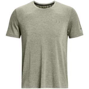 Under Armour Heren SeamleStride T-Shirt (Groen)