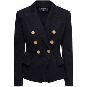Balmain - Double-Breasted - Denim Blazer