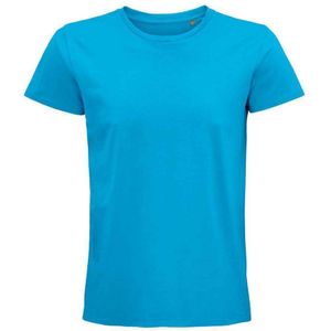 SOLS Unisex Volwassen Pionier Organisch T-shirt (Aqua Blauw)