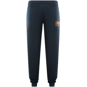 Cavalli Class Bold Logo Navy Blue Sweat Pants