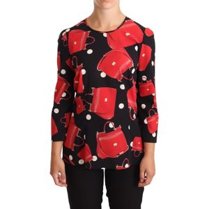 Dolce & Gabbana - Sicily Printed Blouse - Zwart - Dames