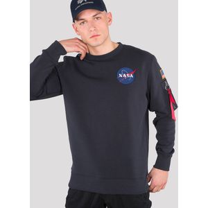 Alpha Industries - Space Shuttle - Sweatshirt - Zwart - Katoen