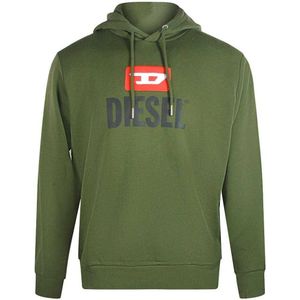 Diesel Herenlogo Hoodie (Groen)