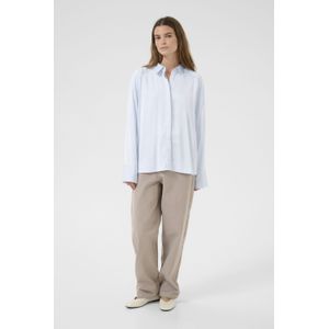Overhemd met lang mouwen Feminine Halogen Blue