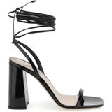 Miu Miu - High Heel Sandalen - Zwart - Kalfsleer