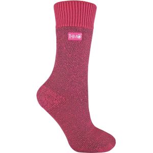 THMO - Dames Fleece Gevoerde Winter Thermische Sokken - Roze