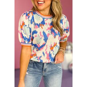 Gebreide Trui Korte Mouwen