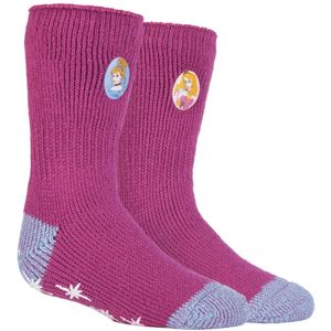 Heat Holders Karakter thermo pantoffelsokken voor kinderen - Disney Prinses