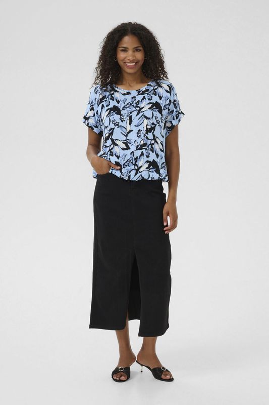 Kaffe - Blouse 'KAAmber' - Saffier - Blouseshirt