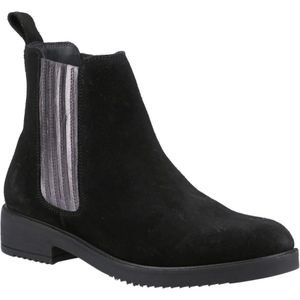 Hush Puppies Dames/Dames Stella Leren Enkellaarsjes (Zwart)