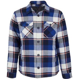 SOLS Unisex Noah Flanellen Gewatteerd Overhemd Voor Volwassenen (Koningsblauw) - Maat XL