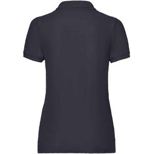 Fruit of the Loom Dames/dames Dame Fit Piqué Polo Shirt (Deep Navy)