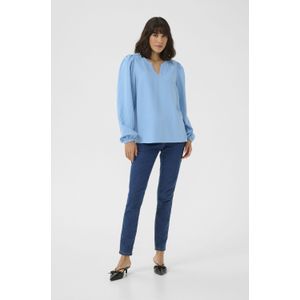 Blouse met lange mouwen Regular fit Forever Blue CC light blue