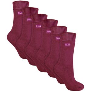 6 Paar Dames Zachte Ademende Thermosokken