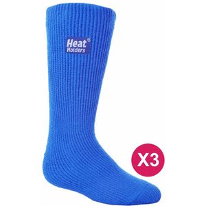 Heat Holders - Set van 3 thermo wintersokken voor kinderen - Koningsblauw