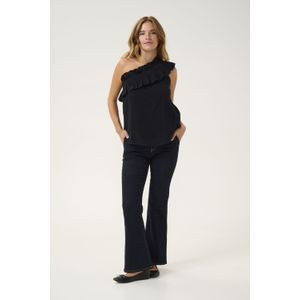 Mouwloos shirt Relaxed fit Blac