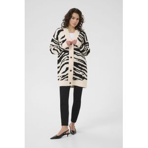 Vest - KAsandra - Oversize Fit - Zwart/Wit