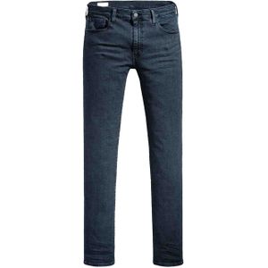 Levis Heren 502 Richmond Tapered Jeans (ZWART/BLAUW)