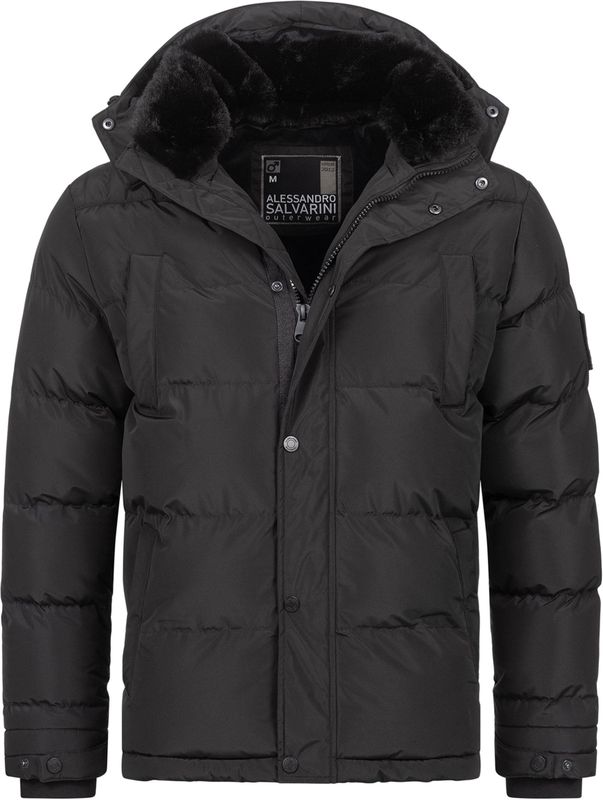 Alessandro Salvarini - Winterjas - Zwart
