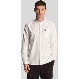 Lyle And Scott - Oxford Grandad - Herenoverhemd - Wit