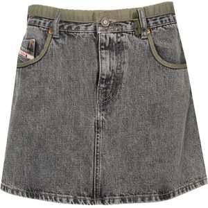 Diesel rok D4D Vrouw Grijs