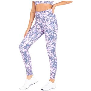 Dare 2B Dames/Dames Invloedrijke Tie Dye Gerecycleerde Legging (Stoffig Lavendel) - Maat 34