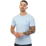 Ralph Lauren Soft Touch T-shirt met slanke pasvorm voor heren, blauw