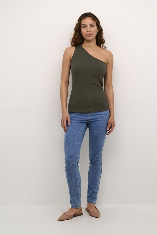 KAFFE - Pia - Asymmetrische Tanktop - Dames