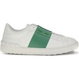 Open Sneakers Leren Streep