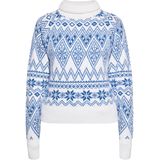 Mymo - Gebreide Trui - Marine Wit - Dames