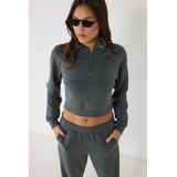 No Matter What Sweatshirt  antraciet