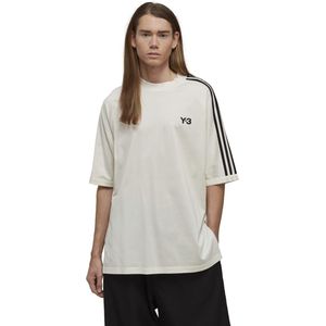 adidas Originals - 3-Stripes SS T-shirt - Wit Zwart - Heren