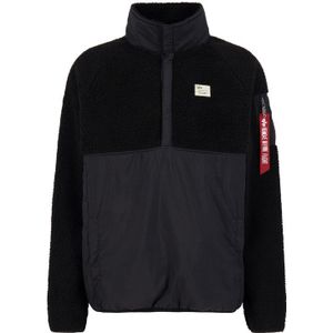 ALPHA INDUSTRIES - Teddy Anorak - Katoen - Zwart